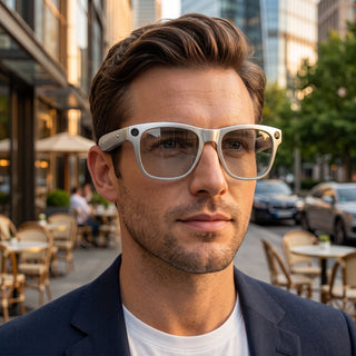Smart Glasses with Bluetooth Audio for Music Calls