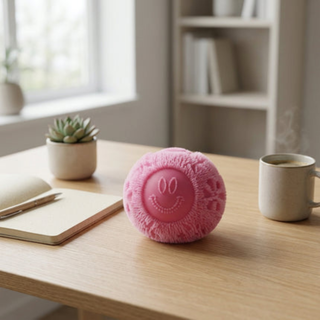 Fidget Toy Stress Relief Desktop Ornament with Squishy Texture - light pink
