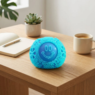 Fidget Toy Stress Relief Desktop Ornament with Squishy Texture - blue