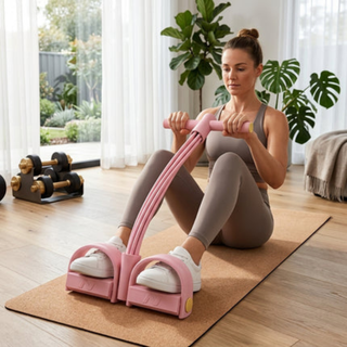 Resistance band pedal puller set for full body training