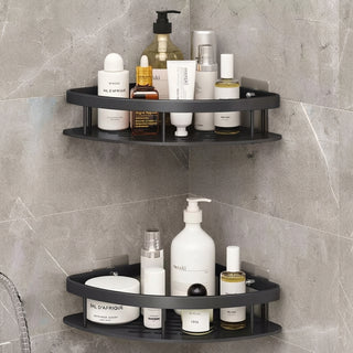Wall Mounted Corner Bathroom Storage Shower Shelf