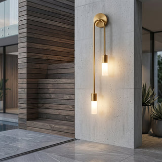 Wall Light Strip with Adjustable LED Linear Design - gold