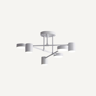 Flush Mount Ceiling Light with Six LED Arms
