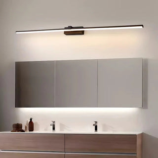 Vanity Wall Light with Slim Linear Aluminum Design