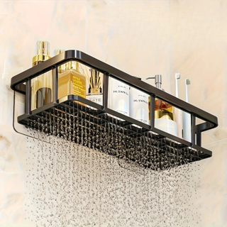 Bathroom Shelf Corner Wall Mounted Without Drilling