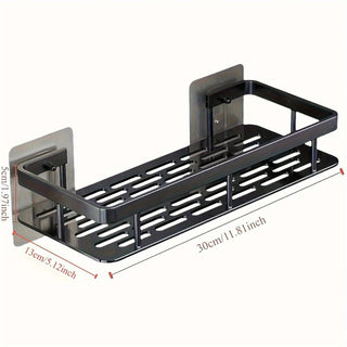 Bathroom Shelf Corner Wall Mounted Without Drilling