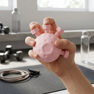 Adjustable Finger Exerciser With Resistance Buttons For Hand Training
