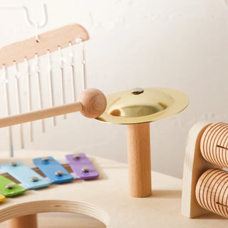 Montessori Musical Xylophone Table With Bells For Baby Play
