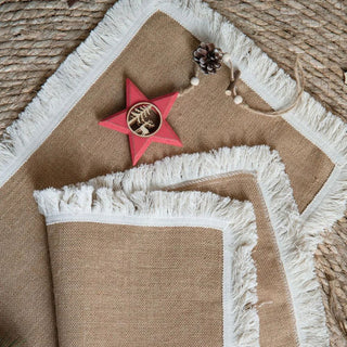 Table Runner Rustic Jute Design for Dining Table