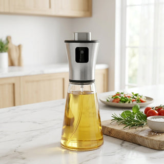 Oil sprayer bottle with fine mist nozzle