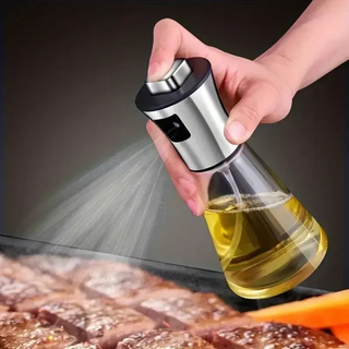 Oil sprayer bottle with fine mist nozzle