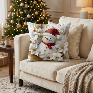 Christmas decorative pillow covers set of four