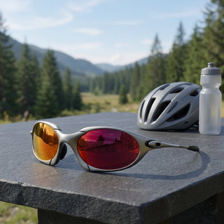 Sport Sunglasses For Men With Polarized Lenses - red