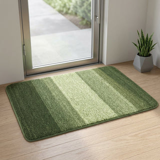 Doormat With Non Slip Base For Entrance Areas - green