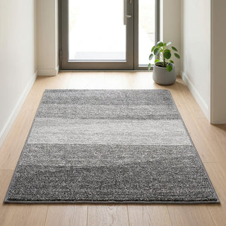 Doormat With Non Slip Base For Entrance Areas - light gray