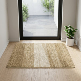Doormat With Non Slip Base For Entrance Areas - beige