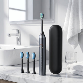 Sonic Toothbrush With Six Cleaning Modes And Long Battery Life - black