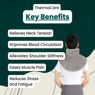 USB Neck Warmer and Massager with Adjustable Heat