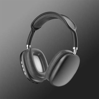 Wireless Headphones with Active Noise Cancelling and Deep Bass - black