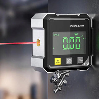 Digital Angle Finder With Magnetic Mount And Aluminum Alloy Construction Laser | Parkman