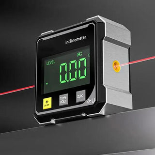 Digital Angle Finder With Magnetic Mount And Aluminum Alloy Construction Laser | Parkman
