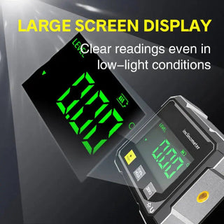 Digital Angle Finder With Magnetic Mount And Aluminum Alloy Construction Laser | Parkman