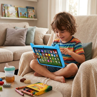 Kids Tablet With 7 Inch HD Display And 5G WiFi For Learning Entertainment | Pendleton