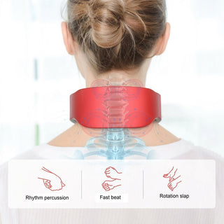 Smart 4D Neck And Shoulder Massager With TENS Pulse And Heat Relief | Pennington