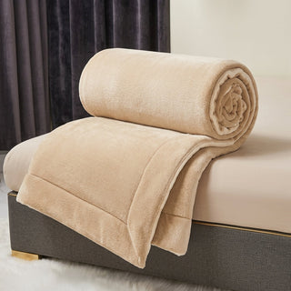 Durable Fleece Blanket With Soft Polyester Material For Warm Relaxation | Pierce