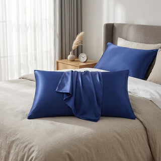 Pure Silk Pillowcase With Temperature Regulating Design And Hidden Zipper | Riley