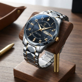 Waterproof Titanium Watch With Analog Digital Display And Scratch Resistant Glass | Townsend