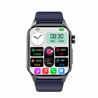 HealthSync Smart Watch With Non Invasive Blood Glucose And Heart Rate Monitoring | Wycliffe