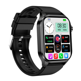 HealthSync Smart Watch With Non Invasive Blood Glucose And Heart Rate Monitoring | Wycliffe