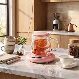 Beverage Mug Warmer With USB Temperature Control