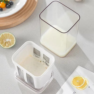 Yogurt Strainer Basket With Stainless Steel Fine Mesh