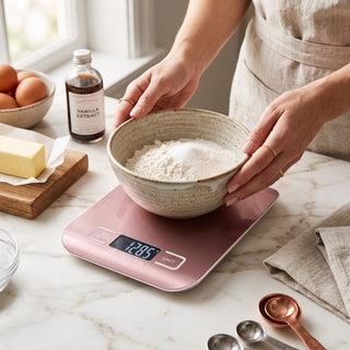 Kitchen Food Scale with Digital Display and USB Charging