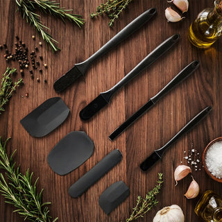 Spatula Set with Silicone Baking Tools