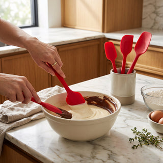 Spatula Set with Silicone Baking Tools