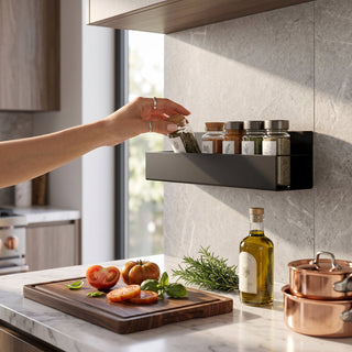 Refrigerator Storage Shelf Organizer with Magnets
