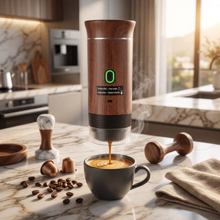 Espresso Coffee Maker with Wireless Portable Design