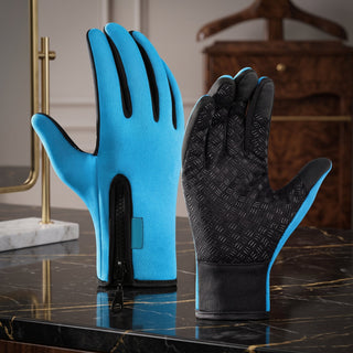 Winter Touchscreen Gloves For Outdoor Activities - powder blue