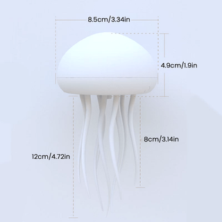 Night Light Shaped Like Jellyfish With Voice Control