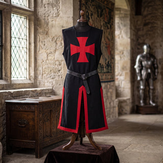 Medieval Costume Cloak with Hood for Events