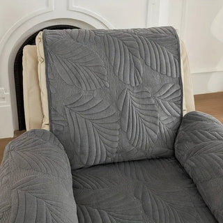 Armchair Cover with Quilted Non-Slip Protection