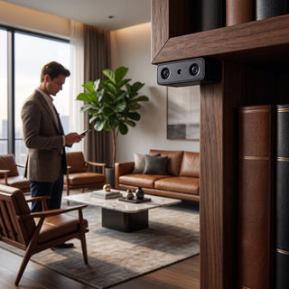Mini Wireless Security Camera for Indoor Monitoring