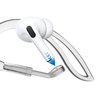 Ear Hooks for Wireless Earbuds with Secure Fit