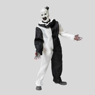 Halloween Costume with Scary Clown Design and Mask