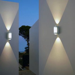 Outdoor Wall Light Fixture With Up Down LED