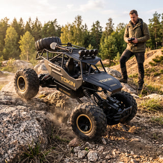 Remote Control Off-Road Car with Four Wheel Drive