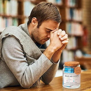 Bible Quote Jar with Daily Scripture Messages